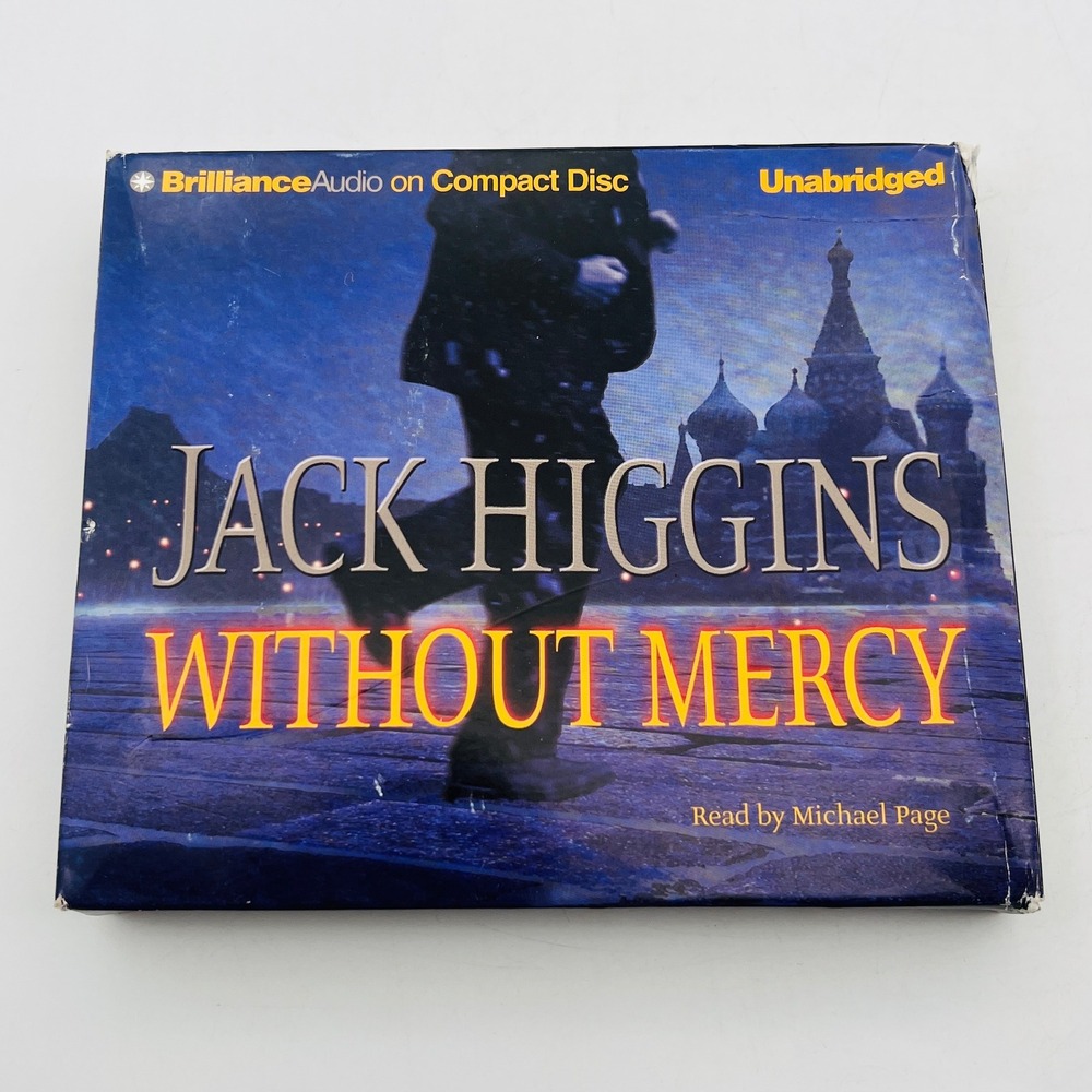 Jack Higgins Audiobook CD Lot 3 Judas Gate Without Mercy Unabridged - Picture 3 of 9